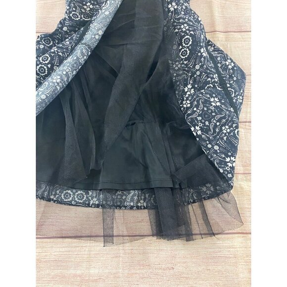 Book Of Life Women's Halter Black Skull Printed Rockabilly Dress - Large - Picture 12 of 13